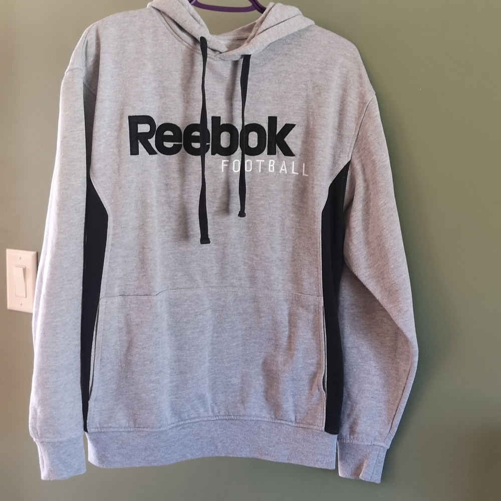 Reebok Football Pull Over Hoodie Sz Small